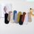 Spring/summer new Japanese pure color invisible socks silicone antiskid lady's socks candy color light mouth boat soc
