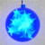Christmas lights 6 \"pentagram bulb 20 LED warm white