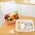 H02-3508 Tableware Storage Box Plastic Kitchen Place Bowls and Dishes Draining Rack with Lid Tableware Storage Storage Box