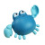 Web celebrity baby crab baby bath toys children bath boys girls play water swimming clockwork night market wholesale