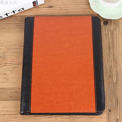 Multi-function Zip Manager with Calculator Clip Leather Real Estate Sales Clip Custom Business Office Folder