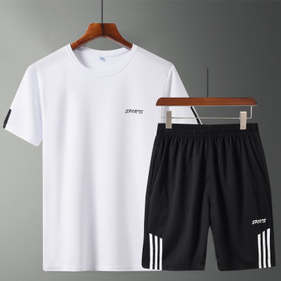 Men's T-shirt suit 2019 Summer New Sport Men's short-sleeved Suit wholesale
