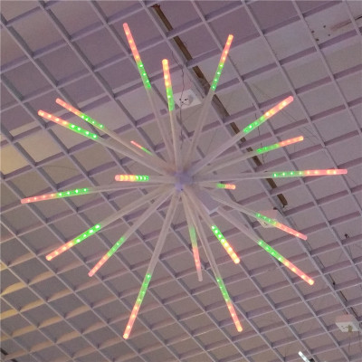 Christmas Lights 40-inch plastic tube explosion star LED modeling lights