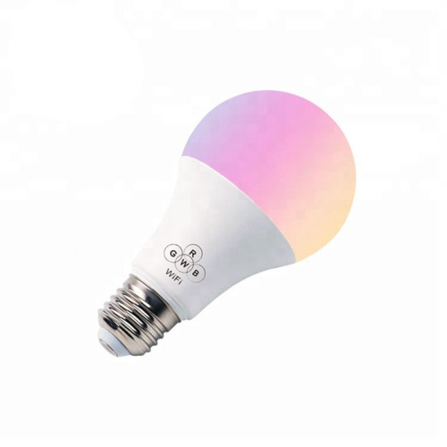 foreign trade exclusive for smart wifi bulb mobile app smart life control 5-way rgb + ww + cwa60 bulb
