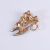 2020 new cartoon oil dripping animal brooch exquisite fashion diamond - studded bow brooch, a brooch cat spot