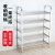 Stainless steel shoe rack simple household shoe rack economic shoe rack Dormitory multi - layer storage shoe cabinet