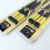 D2623 Boutique 2 Two-in-One Golden Chopsticks Non-Slip Non-Mildew Hotel Restaurant Kuaizi Stall Supply Two Yuan Store
