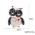 New cross-border selling European and American Creative Animal Brooch lovely owl Brooch Accessories Pin