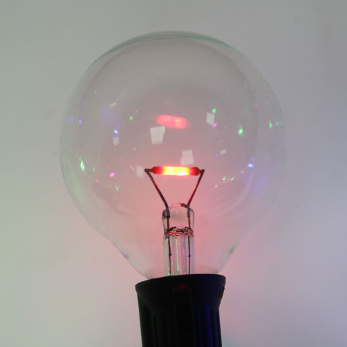 foreign trade dedicated led color light bar light g50 120v 1s horizontal pattern e12 lighting chain led clear light bubble shell