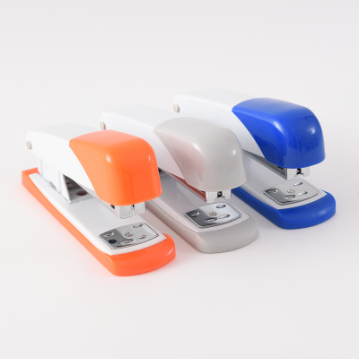 Manufacturers direct LOGO customized color metal stapler 24/6-26/6 staples