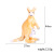 Korean fashion Creative new alloy drop oil kangaroo Brooch Animal Brooch Accessories Brooch Brooch