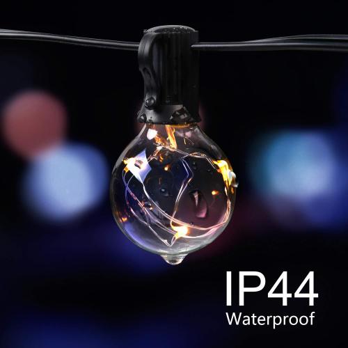 foreign trade exclusive for g40 low voltage 4.5v copper wire lighting chain with transformer holiday atmosphere lighting chain e12 courtyard installation