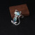 Cross-border hot creative shell cat brooch accessories were fashionable personality alloch brooch spot