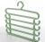 Modern simple plastic pants rack daily department store white hangers origin of goods