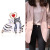 New Korean version of cute cute lovers cat oil plating on each skin brooch suit accessories dress brooch