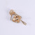 Creative Hot new fashion drops of oil rhinestone ballet brooch Korean version of high-grade dress brooch with accessories