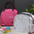 New stripe bone-stretching insulation bag simple and thick bento bag insulation bag waterproof lunch box bag