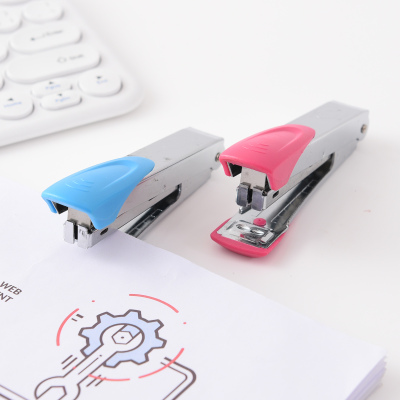 Manufacturers direct LOGO customized metal office stapler 10# stapler