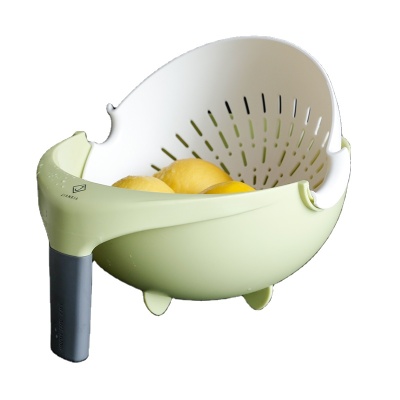 New Product Minimalist Style Vegetable Fruit Washing Drain Basket Kitchen Plastic Drain Basket