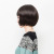 Xu Chang wig manufacturer direct selling wig women short hair neat Bangs lovely Bob hair Mechanism Cover