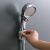 Non-punch shower bracket Shower accessories Water heater shower nozzle bathroom silica gel shower suction cup holder
