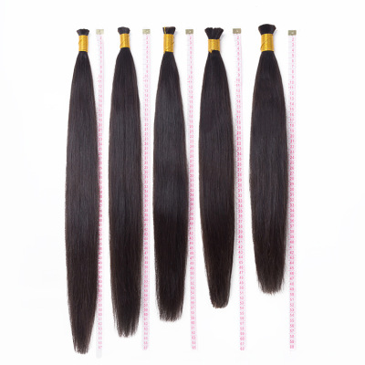 Real hair Extensions hair can be permed dyed hair braid buckle Real hair wholesale manufacturers