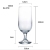 Jindalai Red Wine Glass Bar Hotel Special Glass Goblet Transparent Champagne Glass White Blue Bottom