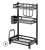 Thickened seasoning racks Kitchen stainless steel rack floor paint seasoning racks multi - function of three - layer 