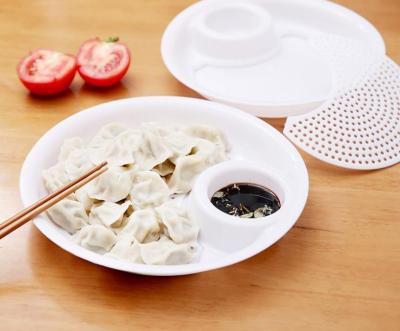 Daily Necessities Chinese Adult Other Solid Color Plate Daily Necessities Dumpling Container Factory Wholesale
