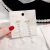 East gate new fashion high sense of crystal Tassel Earrings Silver needle Bow long earrings