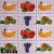 PVC Tablecloth Factory Wholesale Custom size Fruit pattern super penetrating material