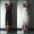 Special 130 cm cotton silk nightdress man-made cotton Bohemian Ethnic Style summer Dress Beach dress