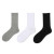 Black socks women's leaving four seasons leaving Day Wear ins Street Sport Web Celebrity Solid color pile socks White