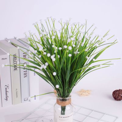 Spring flowers/simulated flowers/artificial plastic flowers small bunch of artificial flowers/simulated green plants home restaurant decorative flowers