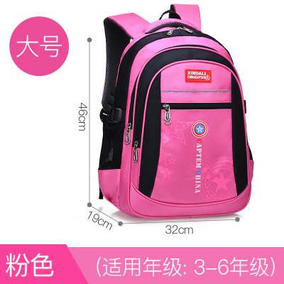 Backpack Children's Schoolbag Primary School Student Backpack Spine Protection Schoolbag Stall Boys and Girls 2206