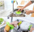 Manufacturers Direct Food Grade Reusable Silicone Dishwasher Heat  Double Sided Silicon Brush Scrubber For Kitchen 