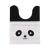 Cute Long Ears Lesser Panda Candy Bag Biscuits Bag Baking Bags Gift Present Plastic Bags 50