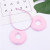 Cartoon Big Ears Donut Shape Headband Headband Face Wash Hairpin Internet-Famous Headband