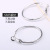 S925 Silver Stud Earrings for Women Hoop Earrings Elegant Korean Simple All-Match Big and Small Circles Ear Ring Personalized Hot Selling Eardrops