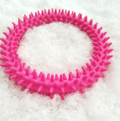 TPR PET Toy Circle rubber Ring dog toy small dog bite molar teeth cleaning environmental protection