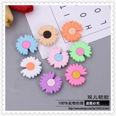 Barrettes Side Clip Little Daisy Broken Maiden Fresh Korean Hair Accessories Bangs Broken Hair Hairpin Sweet Head Clip