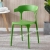 Modern Simple Plastic Corner chair dining Plastic Back Chair Nordic Style Coffee Chair