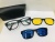 Men and women's new color film big frame fashion plastic frame star hot style