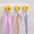 Creative Long Handle Steel Wire Ball Dish Brush Household Hanging Cleaning Brush Kitchen Oil Removing Plum-Shaped Dishwashing Brush