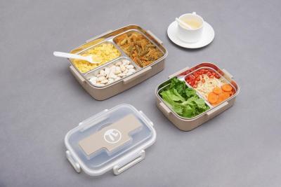 Korean-Style Adult Plastic Lunch Box White First-Hand Supply
