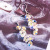 Manheini Austrian Artificial Crystal Long Earrings 925 Pure Silver Ear Hook Women's Elegant Grape Cluster Shiny Earrings