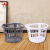 Factory Direct Sales Plastic Laundry Basket Half Oval Plastic Laundry Basket Hollow Sundries Basket Wholesale