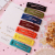 BB CLIP BABY CLIP COLORFUL FASHION JEWELRY CHILDREN NEW DESIGN HAIR JEWELRY CLIP RECTANGLE