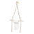 INS Nordic Style Wall Hanging Wooden Stick Storage Rack Bedroom and Living Room Decoration Hand Woven Hair Generation
