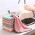 Hanging Fresh Coral Fleece Kitchen Rag Lint-Free Absorbent Cloth Dishcloth Cleaning Cloth Hand Towel